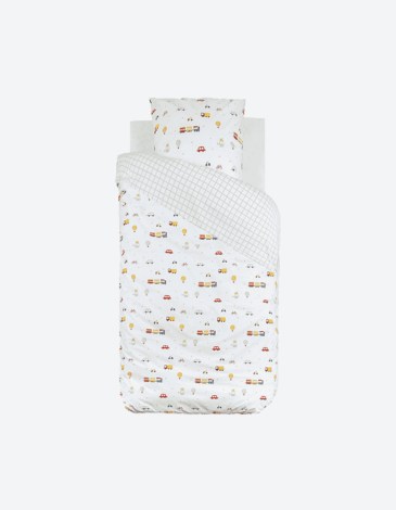 JUEGO DE CAMA INFANTIL COCHES 140X200