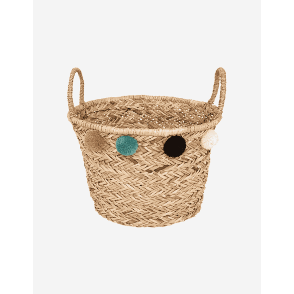 CESTA INFANTIL POMPONES LIVI 