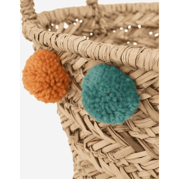 CESTA INFANTIL POMPONES LIVI 