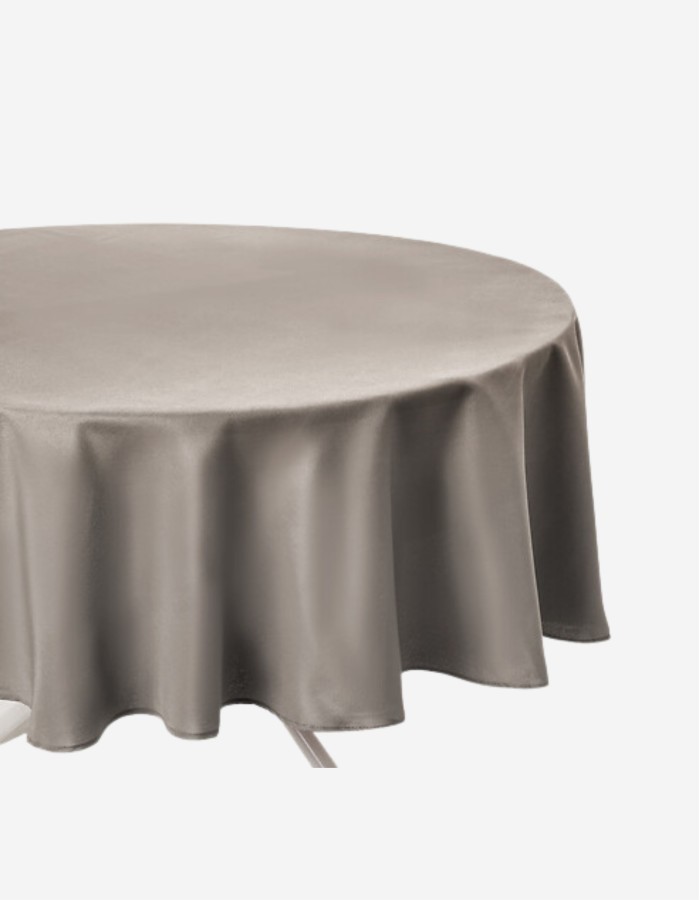 MANTEL ANTIMANCHAS 150X300 CM GRIS