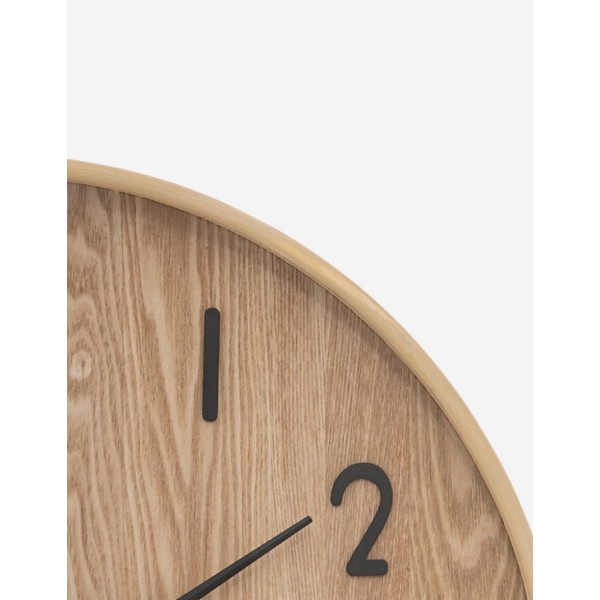 RELOJ IVANA MADERA CLARA 55CM
