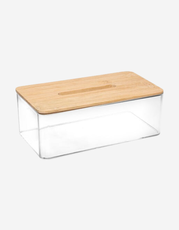 CAJA DE PAÑUELOS BAMBÚ SELENE