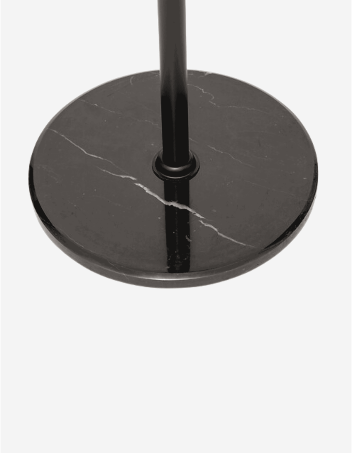 PERCHERO BLACKMARBLE 6 VARILLAS METAL NEGRO
