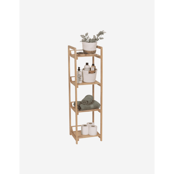 MUEBLE 4 ESTANTES BAMBÚ 