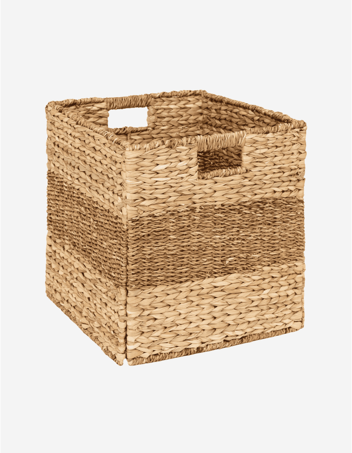 CESTA CUADRADA NINON 38X38CM 