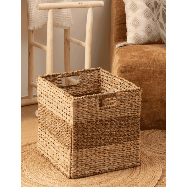 CESTA CUADRADA NINON 38X38CM 