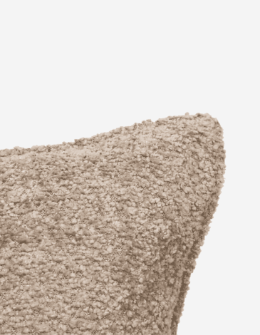 COJIN DE RIZO SAONA BEIGE LINO 45X45