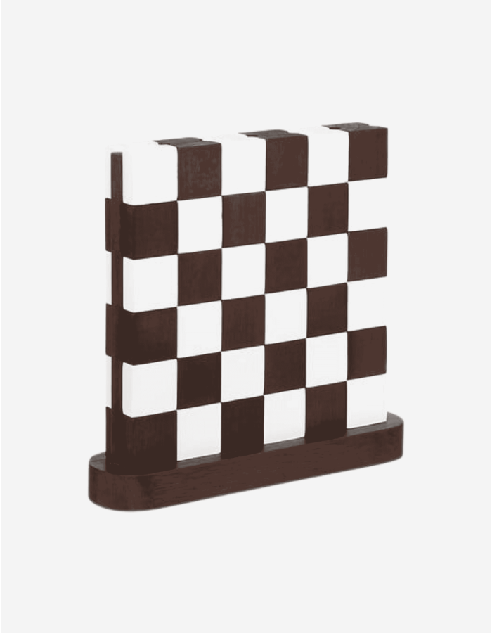 TABLERO DE DAMAS DECORATIVO MADERA