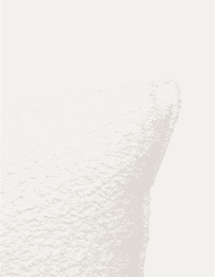 COJIN SAONA 45X45 BLANCO MARFIL 
