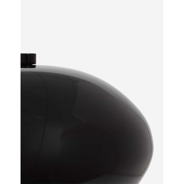 LÁMPARA DE MESA HONGO SAVIO NEGRO