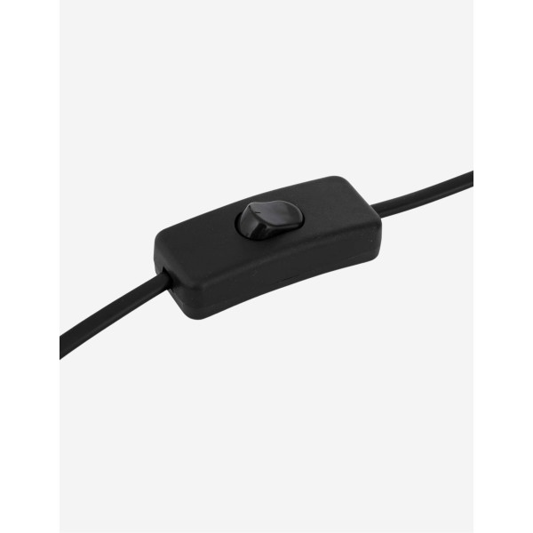 LÁMPARA DE MESA HONGO SAVIO NEGRO