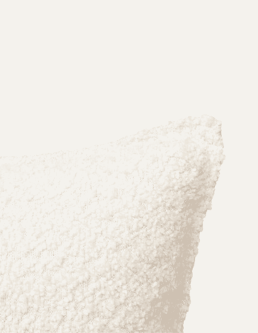 COJIN SAONA BLANCO MARFIL 30X50