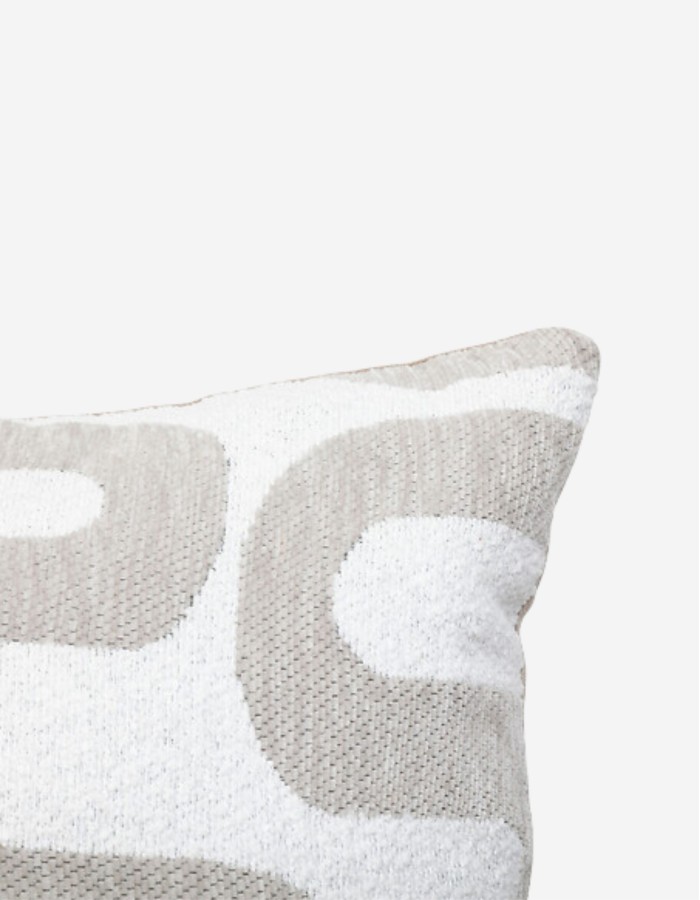COJIN SAFINA JACQUARD BEIGE 40X40