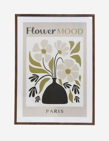 POSTER CON MARCO FLOWER MOOD 50X70