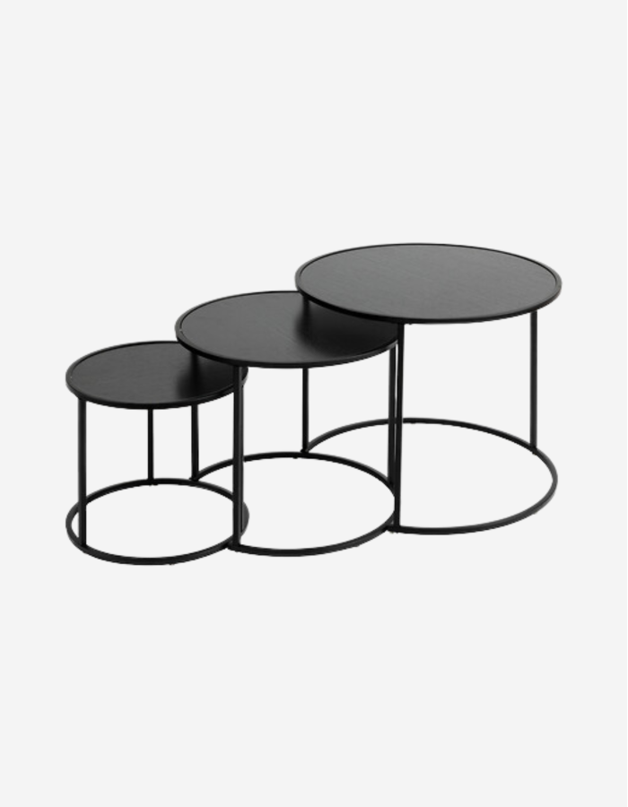 MESA AUXILIAR NEGRA NOAN T3
