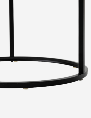 MESA AUXILIAR NEGRA NOAN T3