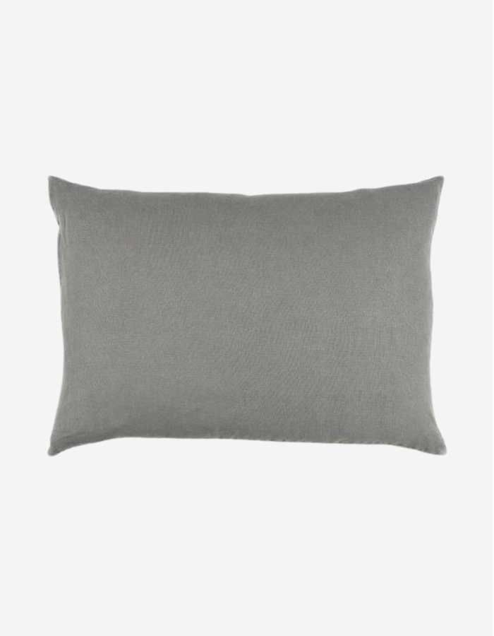 FUNDA DE COJÍN 50X70 GRIS OSCURO