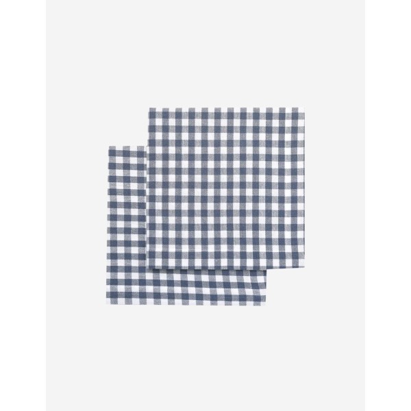 P2 SERVILLETA DE COCINA BELLA 45X45 AZUL 