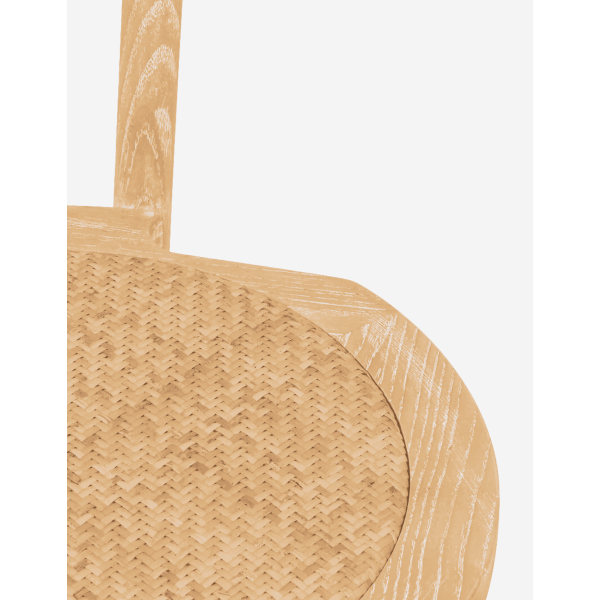 SILLA BISTRO DELMO PATAS DE OLMO NATURAL BLANQUEAD