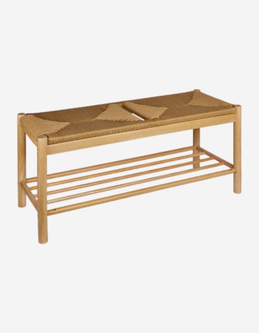 BANCO MAESI 95X35X45 MADERA NATURAL