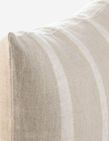 COJÍN LINO 60X40 500GR BLANCO ROTO