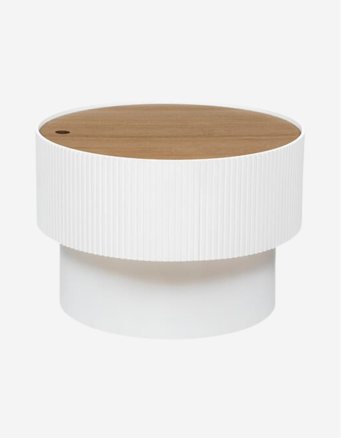 MESA BAJA BAUL ENOLA BLANCO