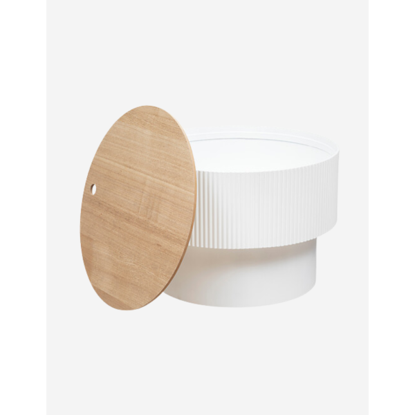 MESA BAJA BAUL ENOLA BLANCO