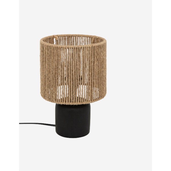 LÁMPARA DE MESA KOBY NEGRO