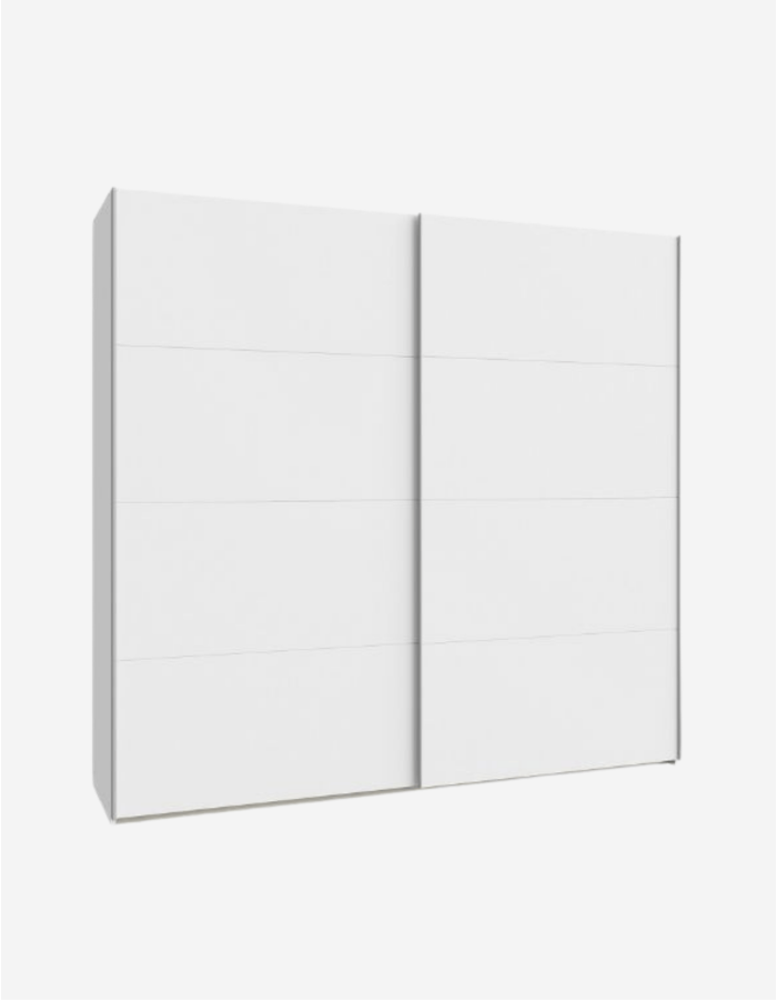ARMARIO CON CORREDERAS BLANCO 220X210