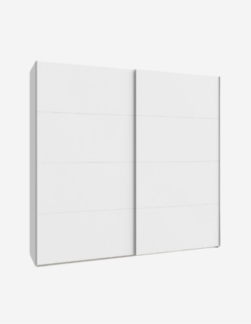 ARMARIO CON CORREDERAS BLANCO 220X210
