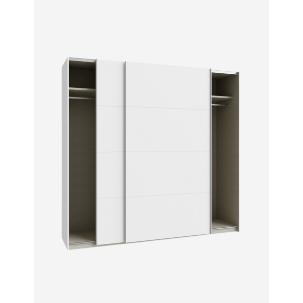 ARMARIO CON CORREDERAS BLANCO 220X210