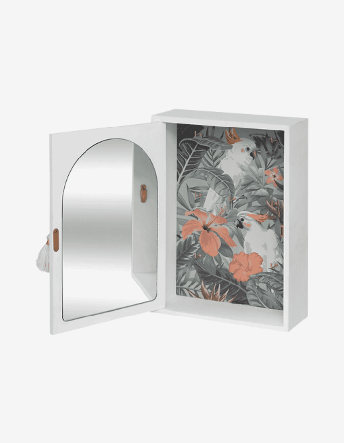 CAJA PARA LLAVES "WILD" BLANCO 