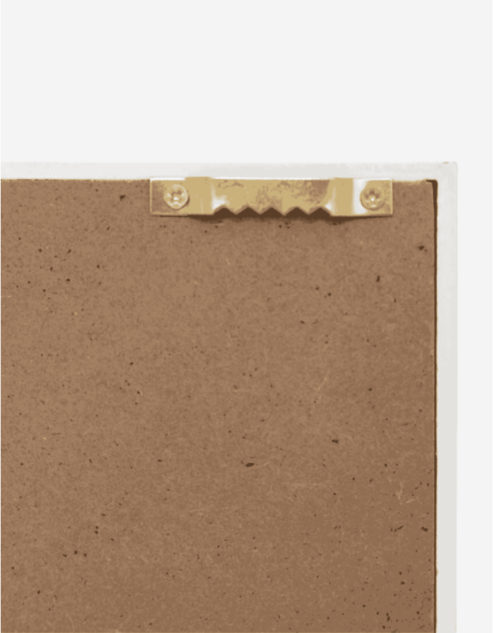 CAJA PARA LLAVES "WILD" BLANCO 