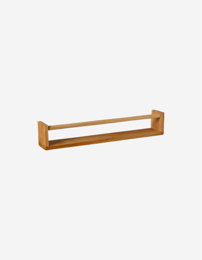 ESTANTE BLANCO REVERSIBLE CON BARRA