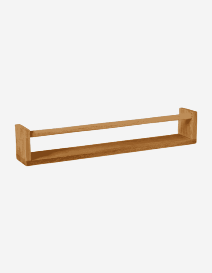ESTANTE MADERA REVERSIBLE CON BARRA