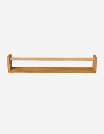 ESTANTE MADERA REVERSIBLE CON BARRA