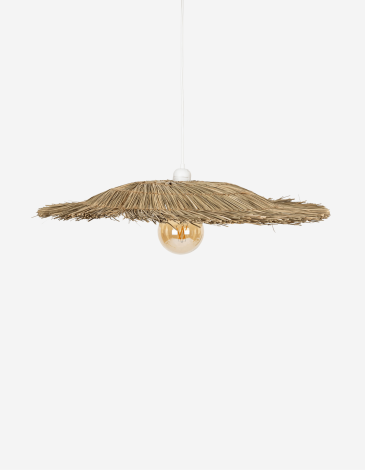 LÁMPARA DE TECHO "YONI" CAÑA 58CM