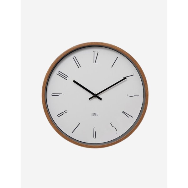 RELOJ PLÁSTICO "BRATISLAV" 35CM