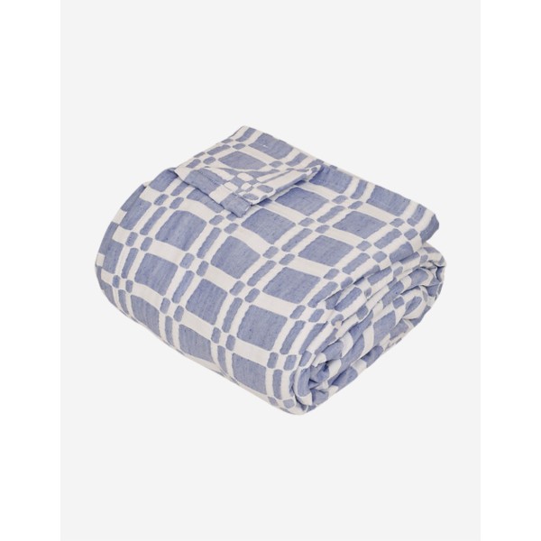 COLCHA NUVIA CARRO 240X260 AZUL