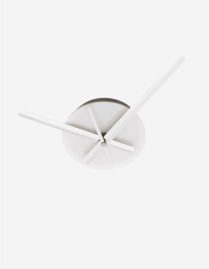 RELOJ WALL STICKER EVA-PP BLANCO