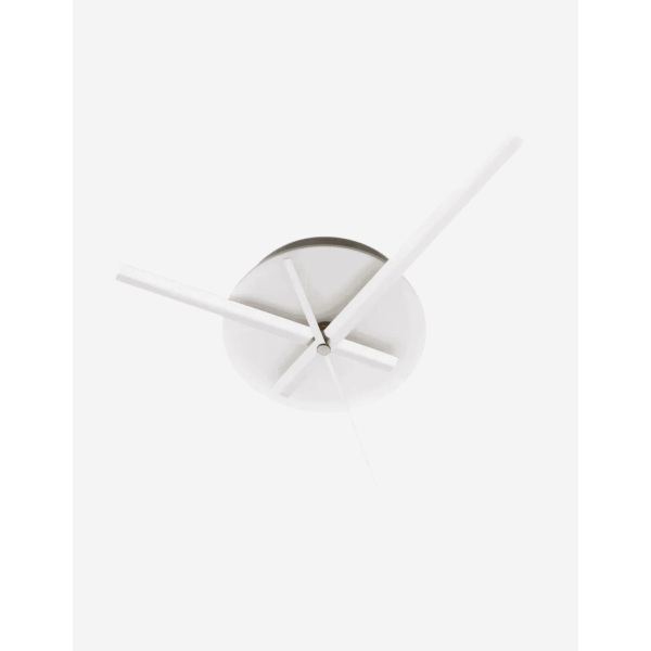 RELOJ WALL STICKER EVA-PP BLANCO