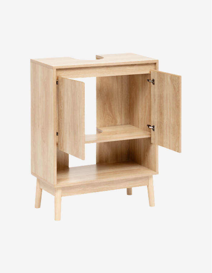 MUEBLE BAJO LAVABO ABANA 2 PUERTAS