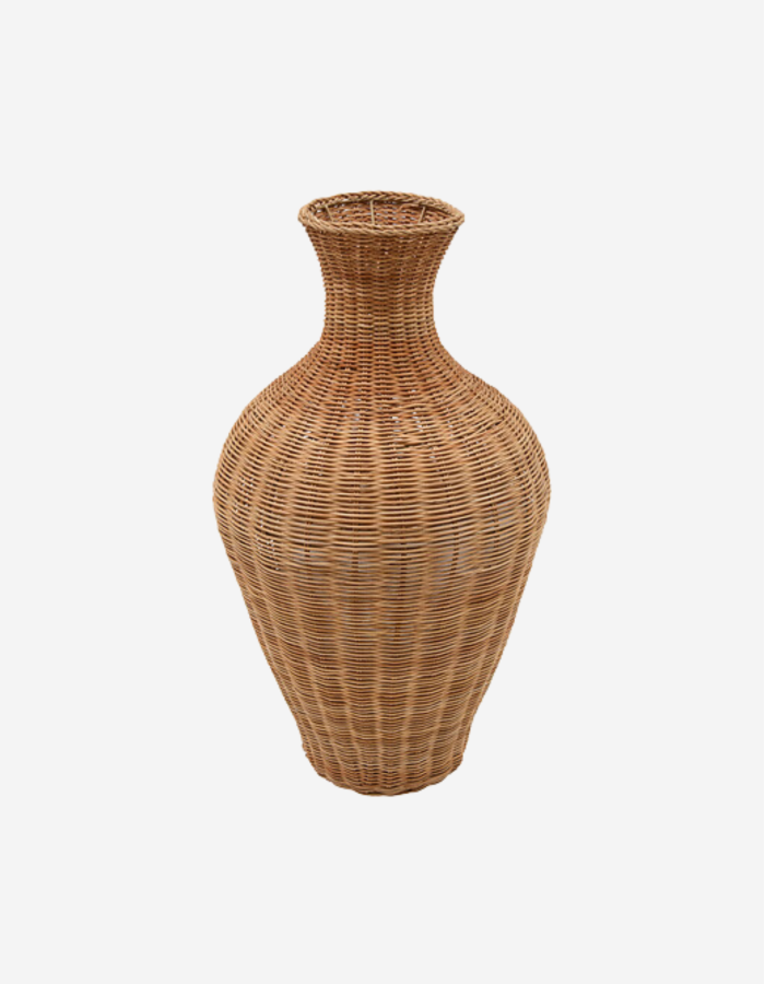 JARRÓN MELIA RATÁN 70CM