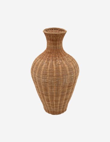 JARRÓN MELIA RATÁN 70CM