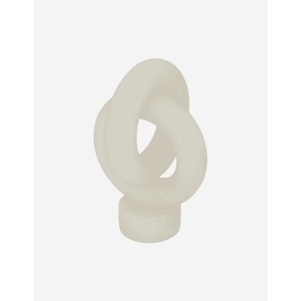 FIGURA LOUAN RESINA BLANCA