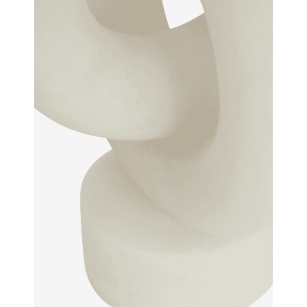 FIGURA LOUAN RESINA BLANCA