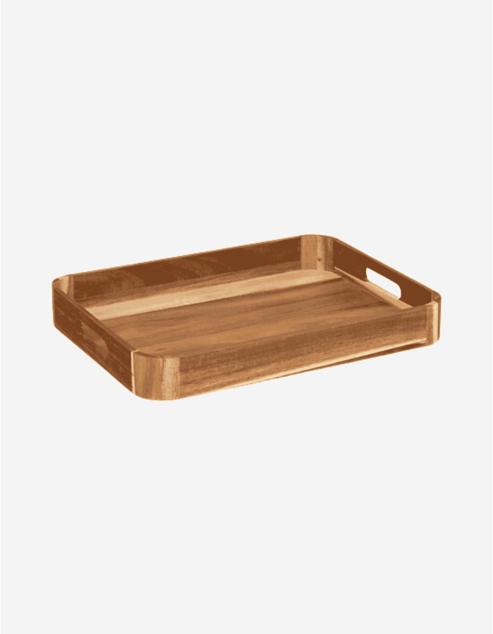 BANDEJA RECTANGULAR ACACIA 40X30