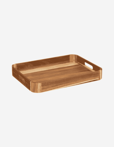 BANDEJA RECTANGULAR ACACIA 40X30