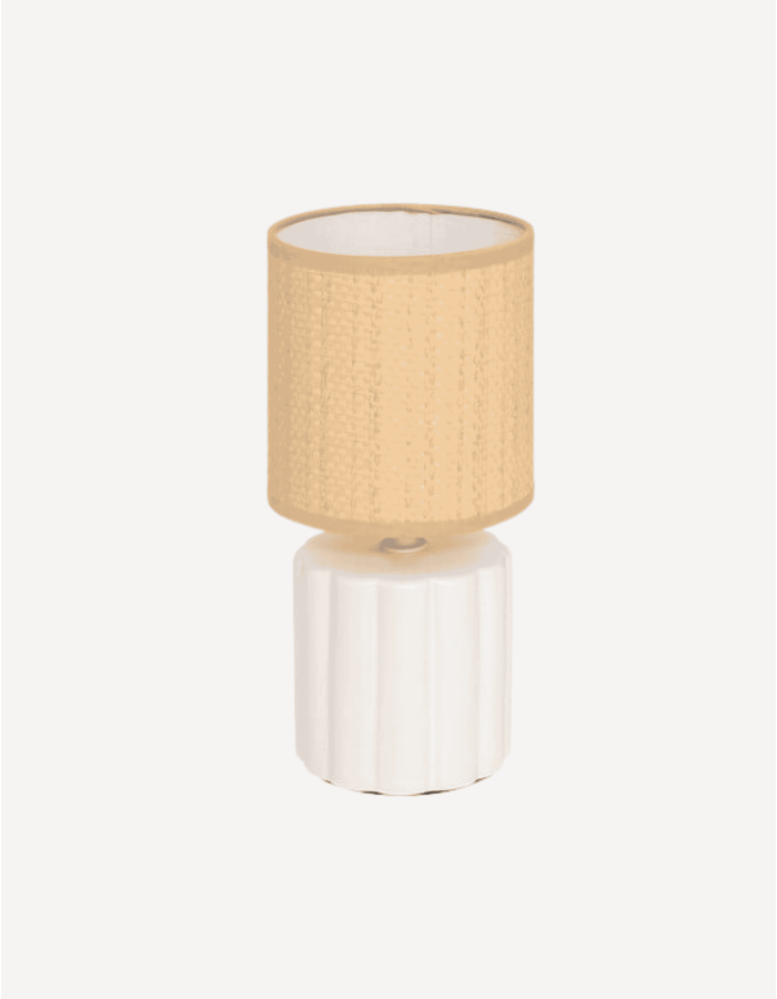 LÁMPARA DE MESA TYLIA BLANCO