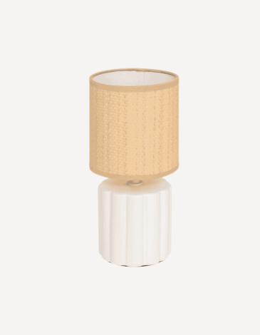 LÁMPARA DE MESA TYLIA BLANCO